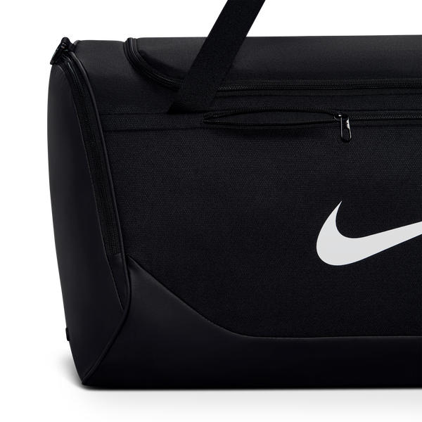 Nike Brasilia Large Duffel - Adult - Black/Black/White - Image 5