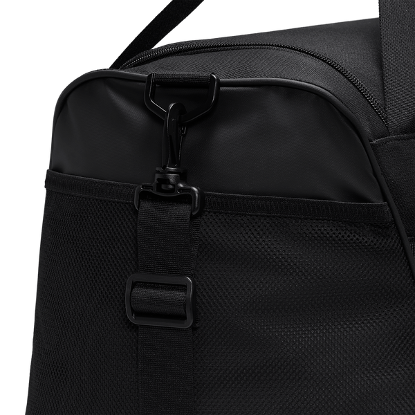Nike Brasilia Medium Duffel X - Adult - Black/White/Black - Image 7