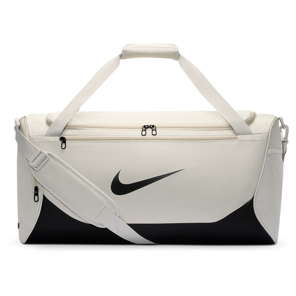 Nike Brasilia Medium Duffel X - Adult - Black/Light Bone/Black