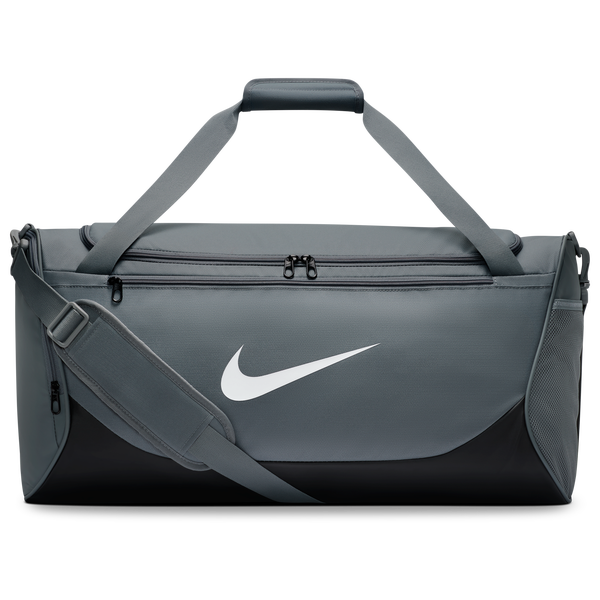 Nike Brasilia Medium Duffel X - Adult - Smoke Grey/White/Black