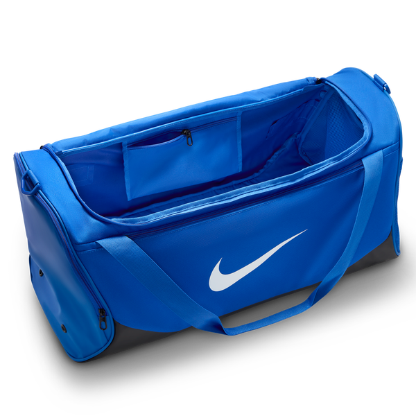 Nike Brasilia Medium Duffel X - Adult - Game Royal/Black/White - Image 4