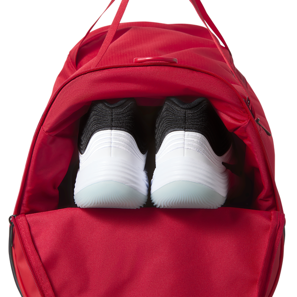 Nike Brasilia Medium Duffel X - Adult - Tough Red/Black/Reflective Silver - Image 5