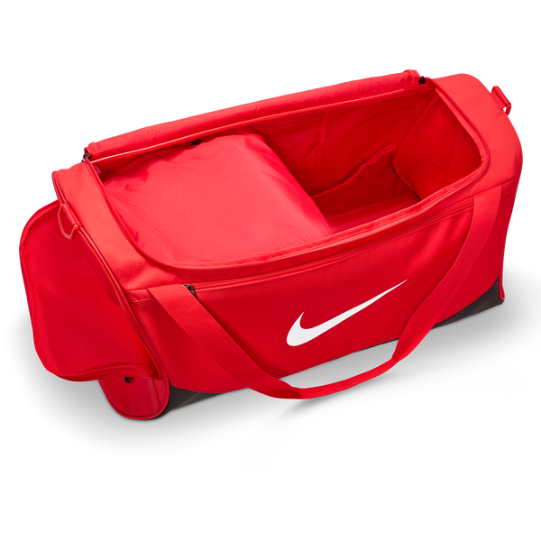 Nike Brasilia Medium Duffel X - Adult - University Red/Black/White - Image 5