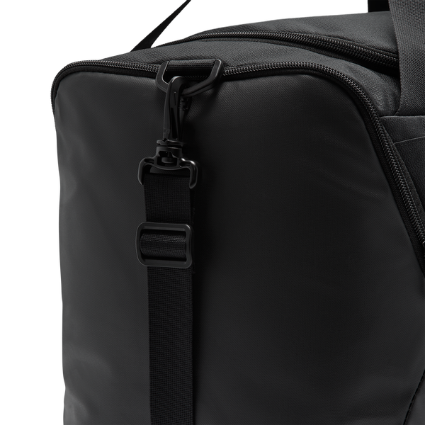 Nike Brasilia Small Duffel - Adult - Black/Black/White - Image 7