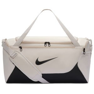 Nike Brasilia Small Duffel - Adult - Light Bone/Black/Black