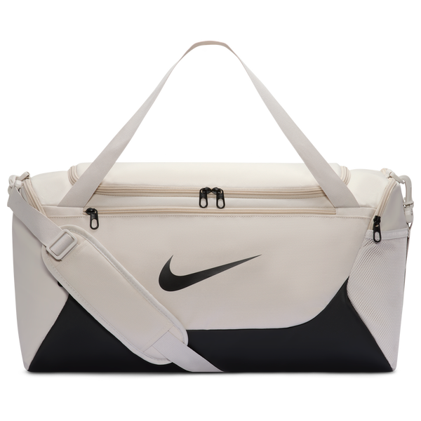 Nike Brasilia Small Duffel - Adult - Light Bone/Black/Black
