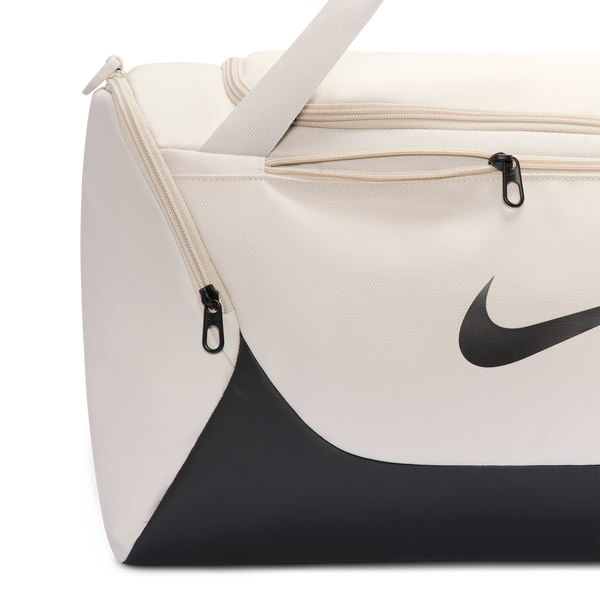 Nike Brasilia Small Duffel - Adult - Light Bone/Black/Black - Image 6