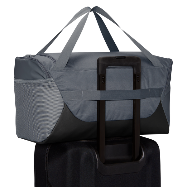 Nike Brasilia Small Duffel - Adult - Smoke Grey/Black/White - Image 9