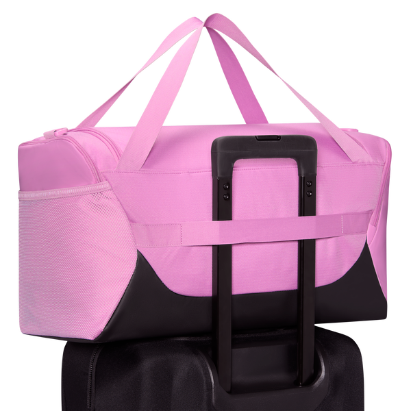 Nike Brasilia Small Duffel - Adult - Lt Magenta/Black/Black - Image 9