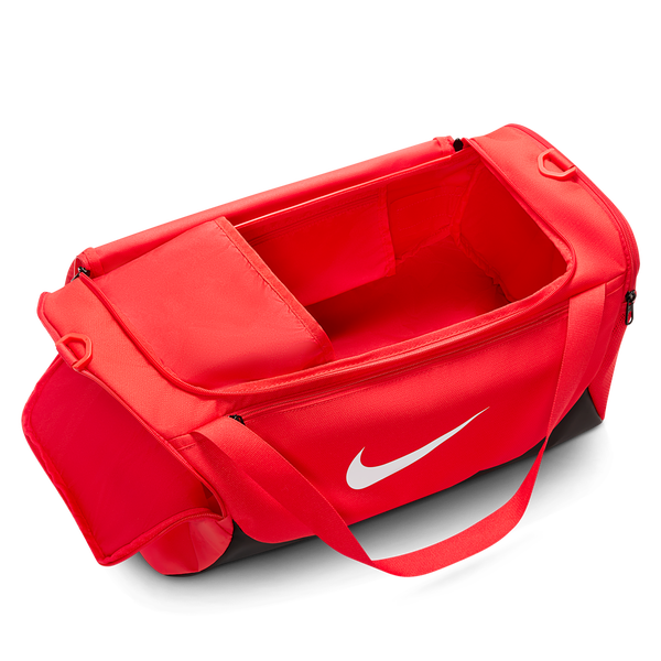 Nike Brasilia Small Duffel - Adult - University Red/Black/White - Image 5