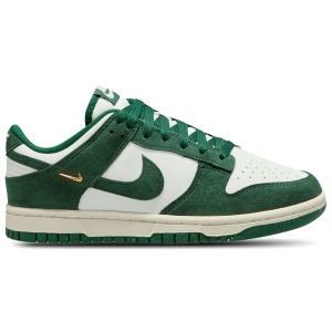 Nike Dunk Low - Women's - Summit/Gorge Green/Metallic Gold