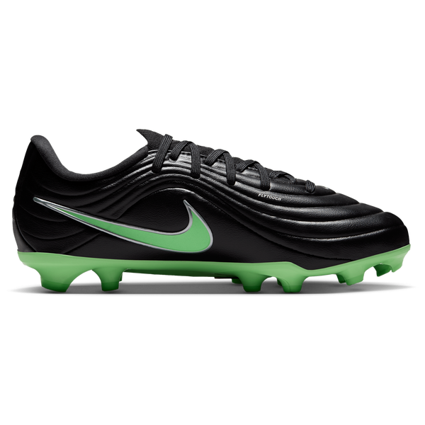 Nike Jr Tiempo Maestro Acad Fg/Mg T - Boys' Grade School - Black/Black/Illusion Green