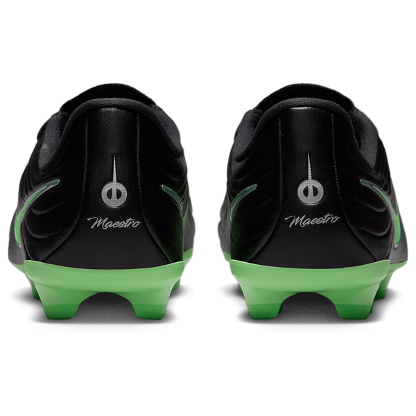 Nike Jr Tiempo Maestro Acad Fg/Mg T - Boys' Grade School - Black/Black/Illusion Green - Image 3