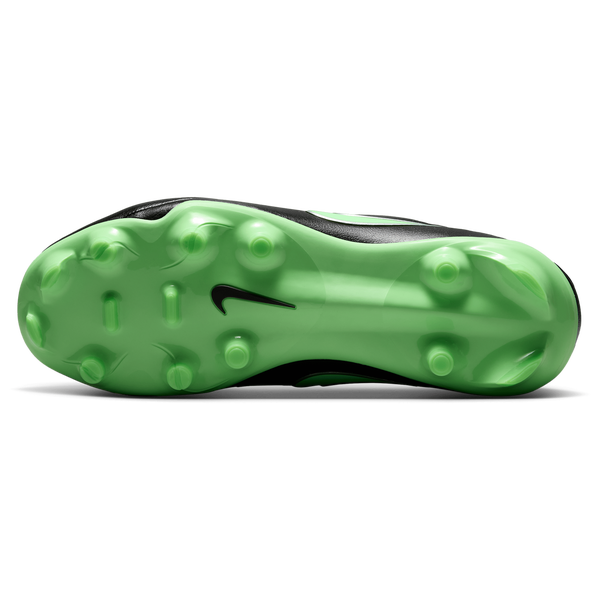 Nike Jr Tiempo Maestro Acad Fg/Mg T - Boys' Grade School - Black/Black/Illusion Green - Image 5