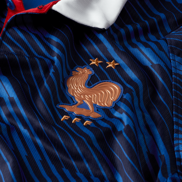 Nike France Home Replica Stadium Jersey - Men's - Game Royal/Blackened Blue/White - Image 3