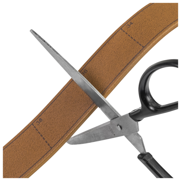 Timberland Cut-to-Fit Leather Belt - Adult - Brown/Brown - Image 3