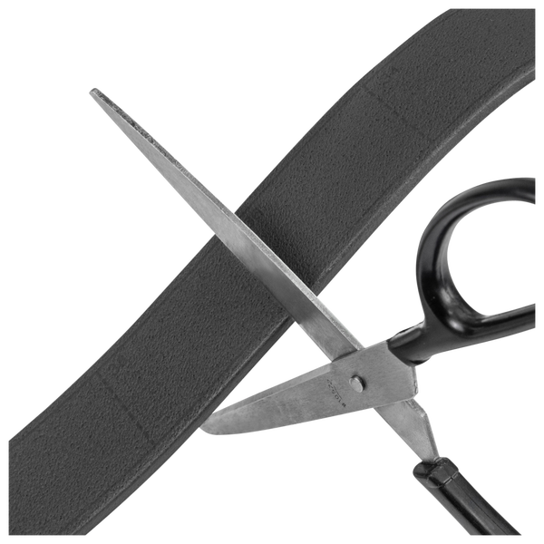 Timberland Cut-to-Fit Leather Belt - Adult - Black/Black - Image 3