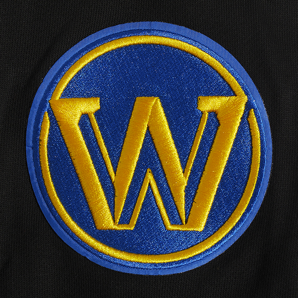 Pro Standard WARRIORS OLD ENGLISH FLC PO HOODIE - Men's - Black - Image 7