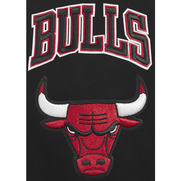 Pro Standard BULLS OLD ENGLISH FLC PO HOODIE - Men's - Black - Image 7