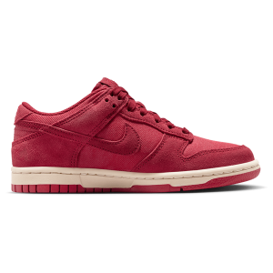 Nike Dunk Low SE 1 - Boys' Grade School - Team Crimson/Team Crimson/Team Crimson