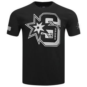 Pro Standard SPURS MASH UP M SJ TEE - Men's - Black