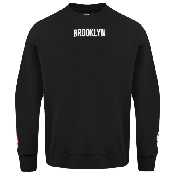 Pro Standard BROOKLYN NETS SWEATSHIRT - Men's - Black