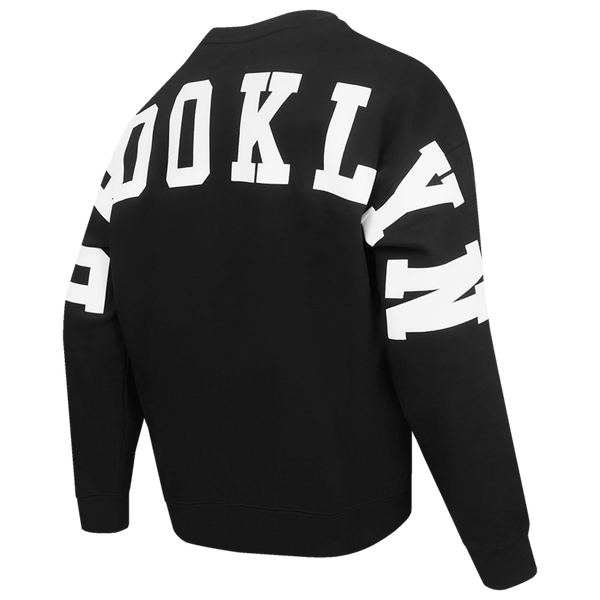 Pro Standard BROOKLYN NETS SWEATSHIRT - Men's - Black - Image 4