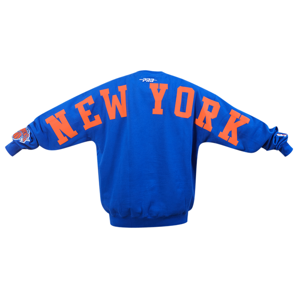 Pro Standard NEW YORK KNICKS SWEATSHIRT - Men's - Royal Blue - Image 5