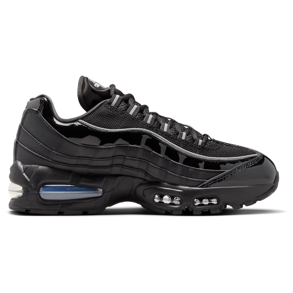 Nike Air Max 95 Big Bubble - Women's - Black/Mtlc Silver/Reflect Silver