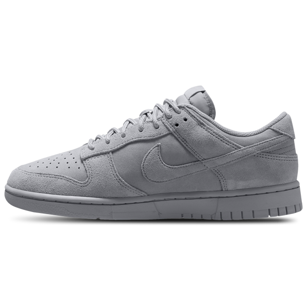 Nike Dunk Low Retro Se Nubuck - Men's - Wolf Grey/Wolf Grey - Image 2