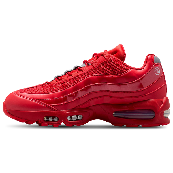 Nike Air Max 95 Big Bubble - Men's - University Red/Black/White - Image 2