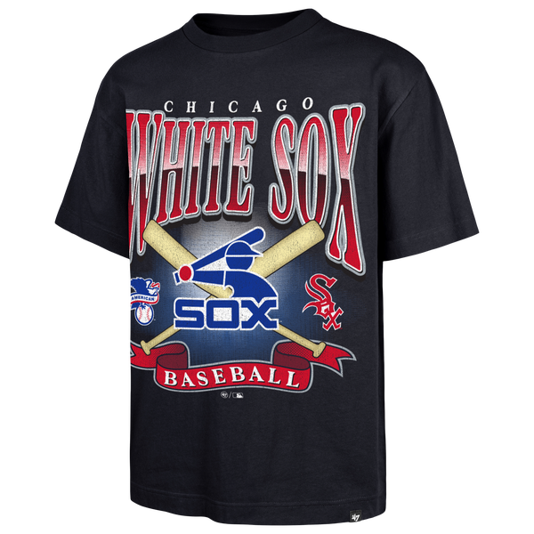 47 Brand MLB Town Foundation Short Sleeve T-Shirt - Men's - Navy