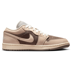 Jordan AJ 1 Low SE - Women's - Enigma Stone/Oatmeal/Pale Ivory