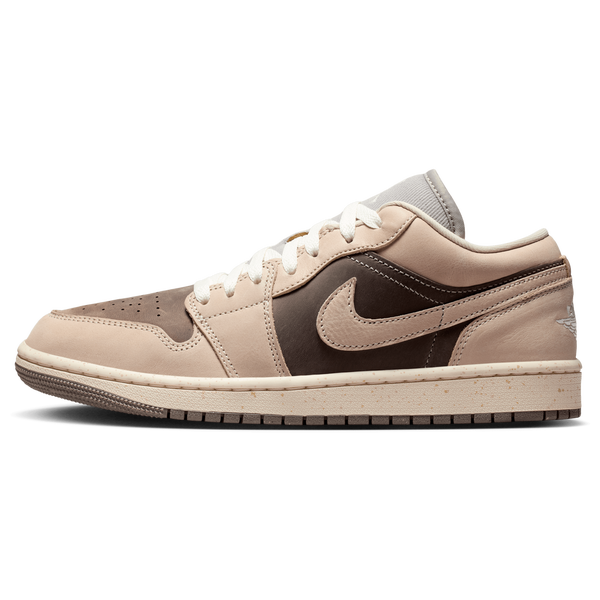 Jordan AJ 1 Low SE - Women's - Enigma Stone/Oatmeal/Pale Ivory - Image 2