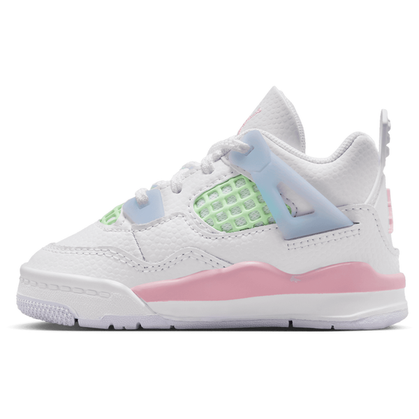 Jordan Air Jordan 4 Retro FEM - Girls' Toddler - Half Blue/White/Medium Soft Pink - Image 2
