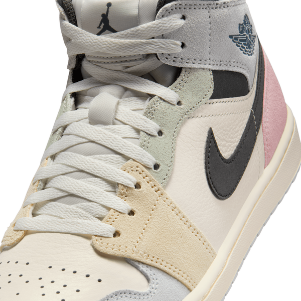 Jordan Air Jordan 1 Mid SE - Men's - Sail/Ice Jade/Anthracite - Image 7