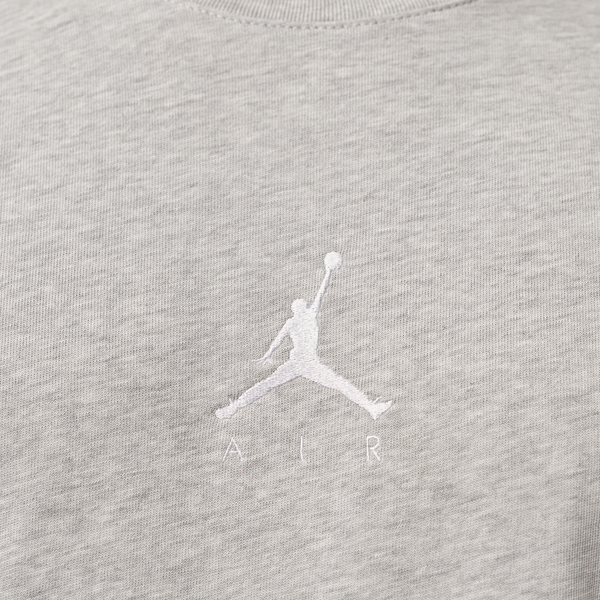 Jordan Brooklyn Oversized T-Shirt - Men's - Heather Grey/Black - Image 4