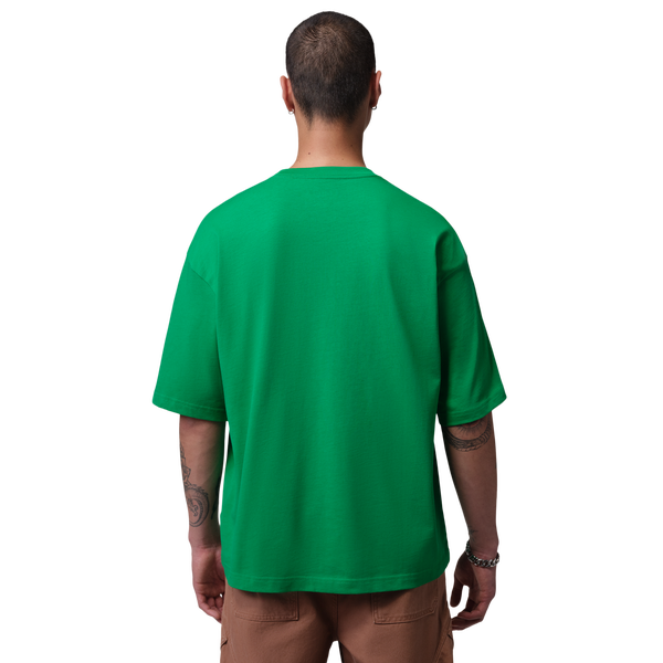 Jordan Brooklyn Oversized T-Shirt - Men's - Lucky Green/Lucky Green - Image 2