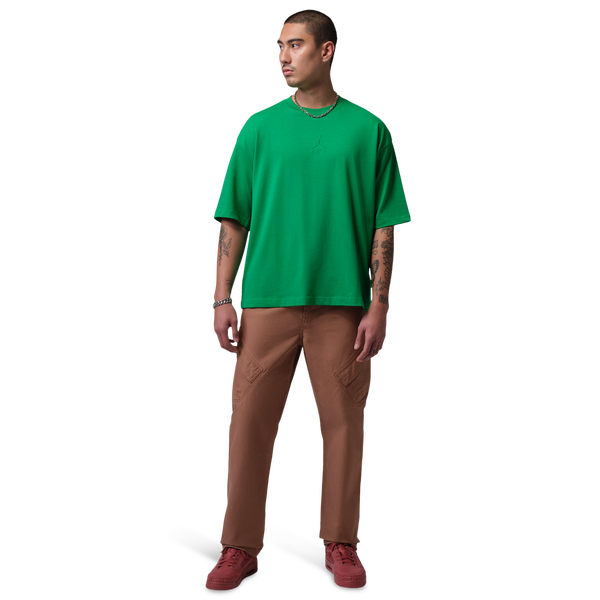 Jordan Brooklyn Oversized T-Shirt - Men's - Lucky Green/Lucky Green - Image 5