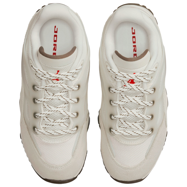 Jordan DMSN 95 - Boys' Grade School - Swan/Smoke Grey/Legend Medium Brown - Image 4