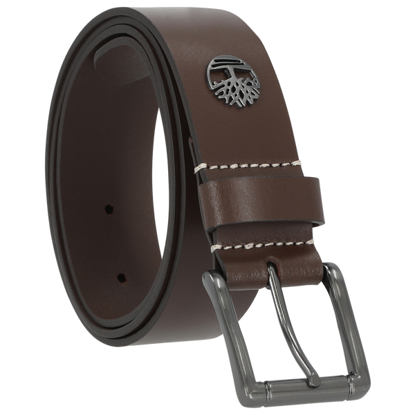 Timberland Metal Tree Logo Belt - Adult - Brown - Image 2