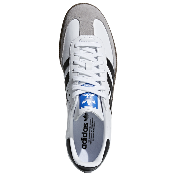 adidas Originals Samba - Men's - Clear Granite/Cloud White/Core Black - Image 4