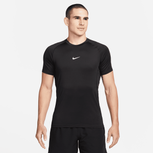 Nike Dri-FIT Slim Top Short Sleeve - Men's - Black/White