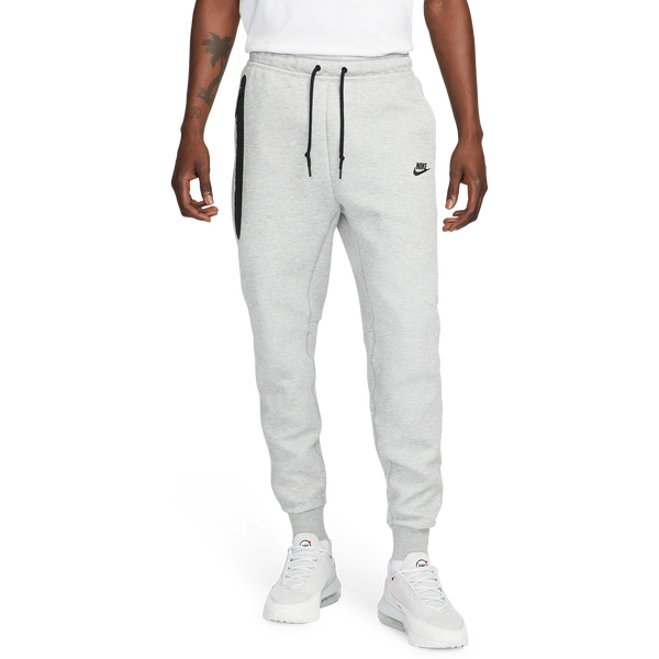 Nike Tech Fleece Joggers - Men's - Grey/Black - Image 2