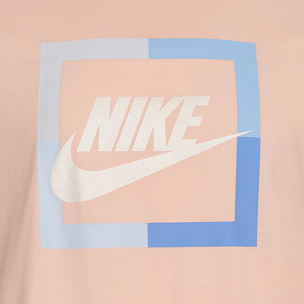 Nike Futura Block T-Shirt - Men's - Pink/White - Image 2