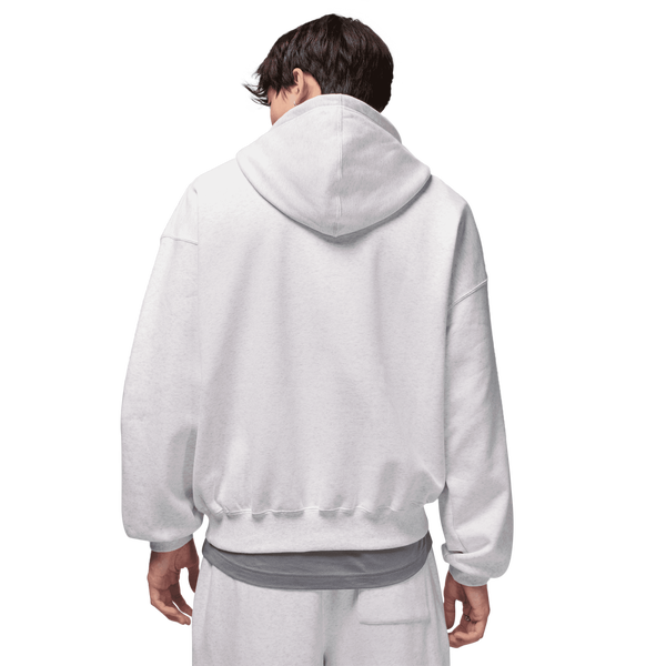 Jordan Brooklyn Oversize Stretch Pullover Hoodie - Men's - Heather/Black - Image 2