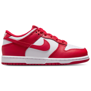 Nike Dunk Low - Boys' Preschool - White/University Red