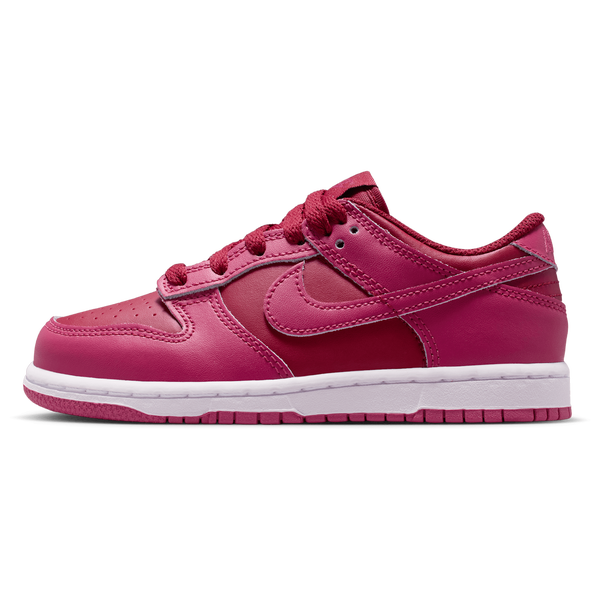 Nike Dunk Low - Boys' Preschool - Sweet Beet/Sweet Beet/Team Red - Image 2