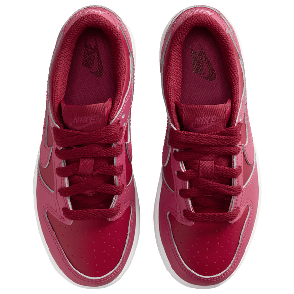 Nike Dunk Low - Boys' Preschool - Sweet Beet/Sweet Beet/Team Red - Image 4
