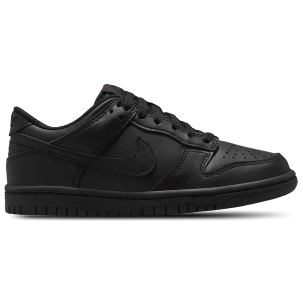 Nike Dunk Low - Boys' Grade School - Black/Black